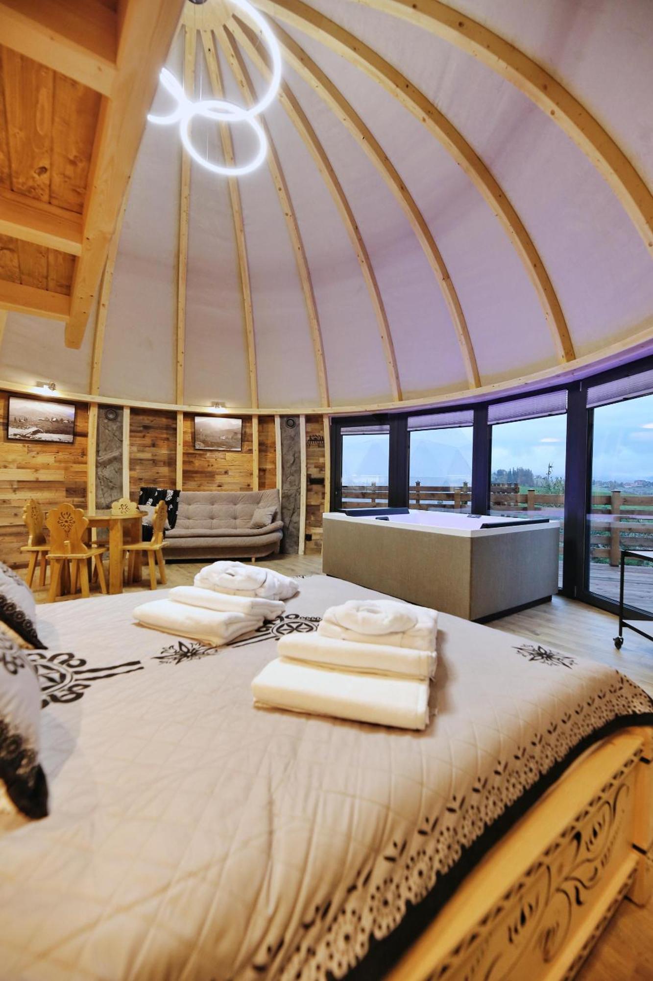 Tatry Mountain Glamp Z Jacuzzi Otel Zakopane Dış mekan fotoğraf